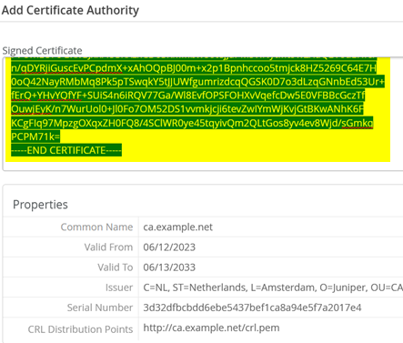 A screenshot of a certificate Description automatically generated
