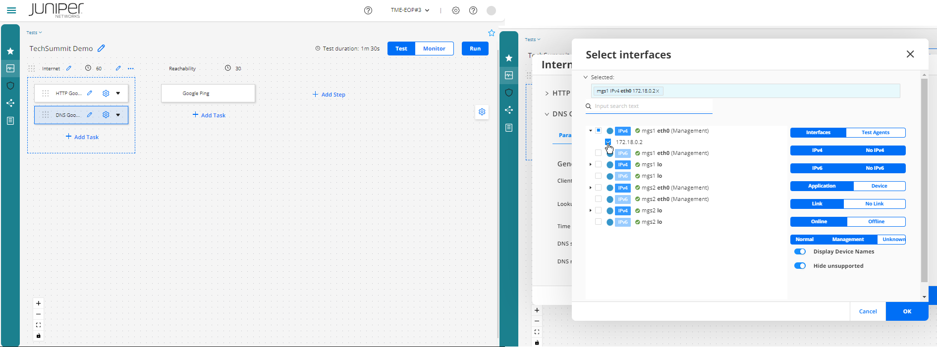 Measurement designer